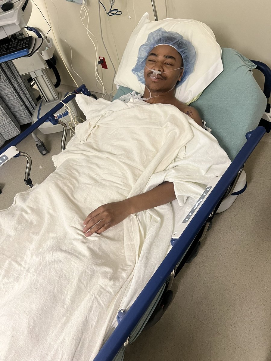 Been Beating the odds all my life, what’s one more! Surgery ✅ Road to recovery begins now! 🙇🏾‍♂️🏈
#UnfinishedBusiness #StrongerThanEver