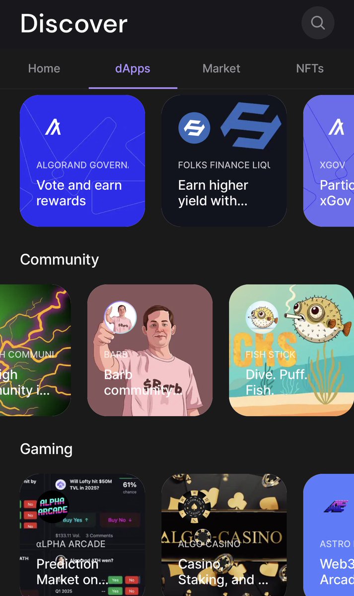 Fishsticksalgo.com is now listed as a Dapp under the community tab in <a href="/PeraAlgoWallet/">pera.algo</a> ‼️‼️

We will continue to make improvements and any feedback is greatly appreciated!!

Keep $FISH IN🎣🐡