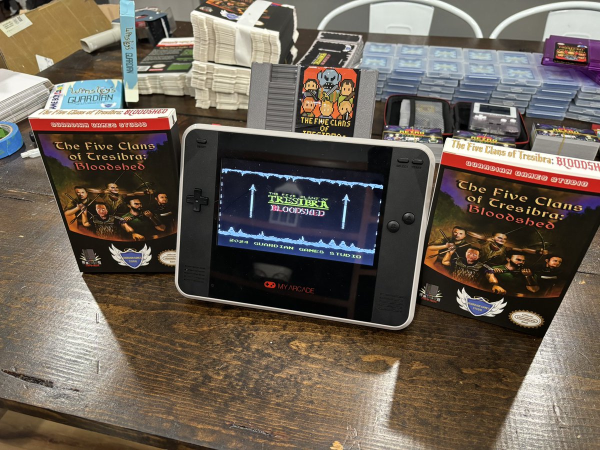 GuardianGames23's tweet image. Getting ready for Midwest Gaming Classic!