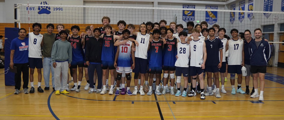 Salute to Aspire Volleyball club! Right now in CIF-SJS section FHS is 2nd &amp; VDL is 3rd. A direct result of the Aspire boys program that started 6 years ago. Both teams in picture! <a href="/telegraphmlong/">Matt Long</a> <a href="/SacBee_JoeD/">Joe Davidson</a> <a href="/FolsomCordova/">Folsom Cordova USD</a> <a href="/Folsom_High/">Folsom High School</a> <a href="/vistaeagles/">Vista del Lago</a>