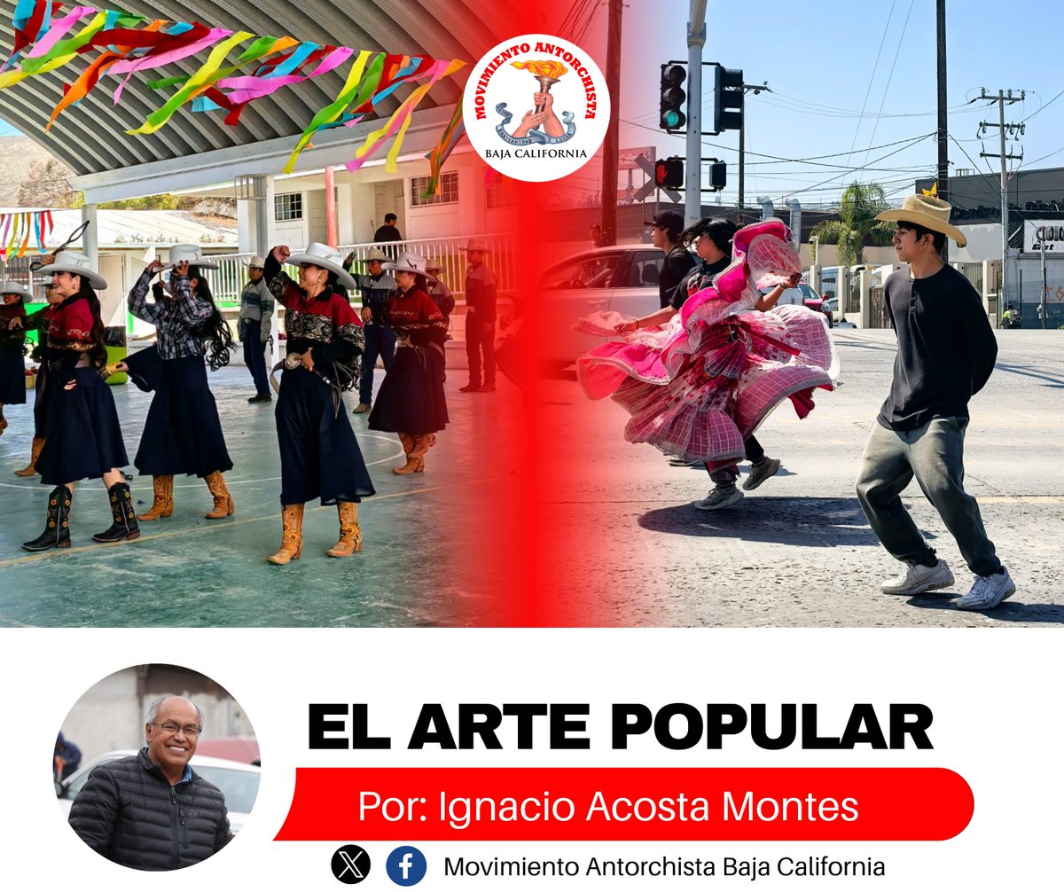 AntorchaBajaC's tweet photo. 🚩 Excelente día, te compartimos el artículo de nuestro dirigente estatal

El arte popular

Ignacio acosta montes 
Dirigente de Antorcha en BC
https://t.co/3ZxezoLTKE https://t.co/qRAL2EuXVg
