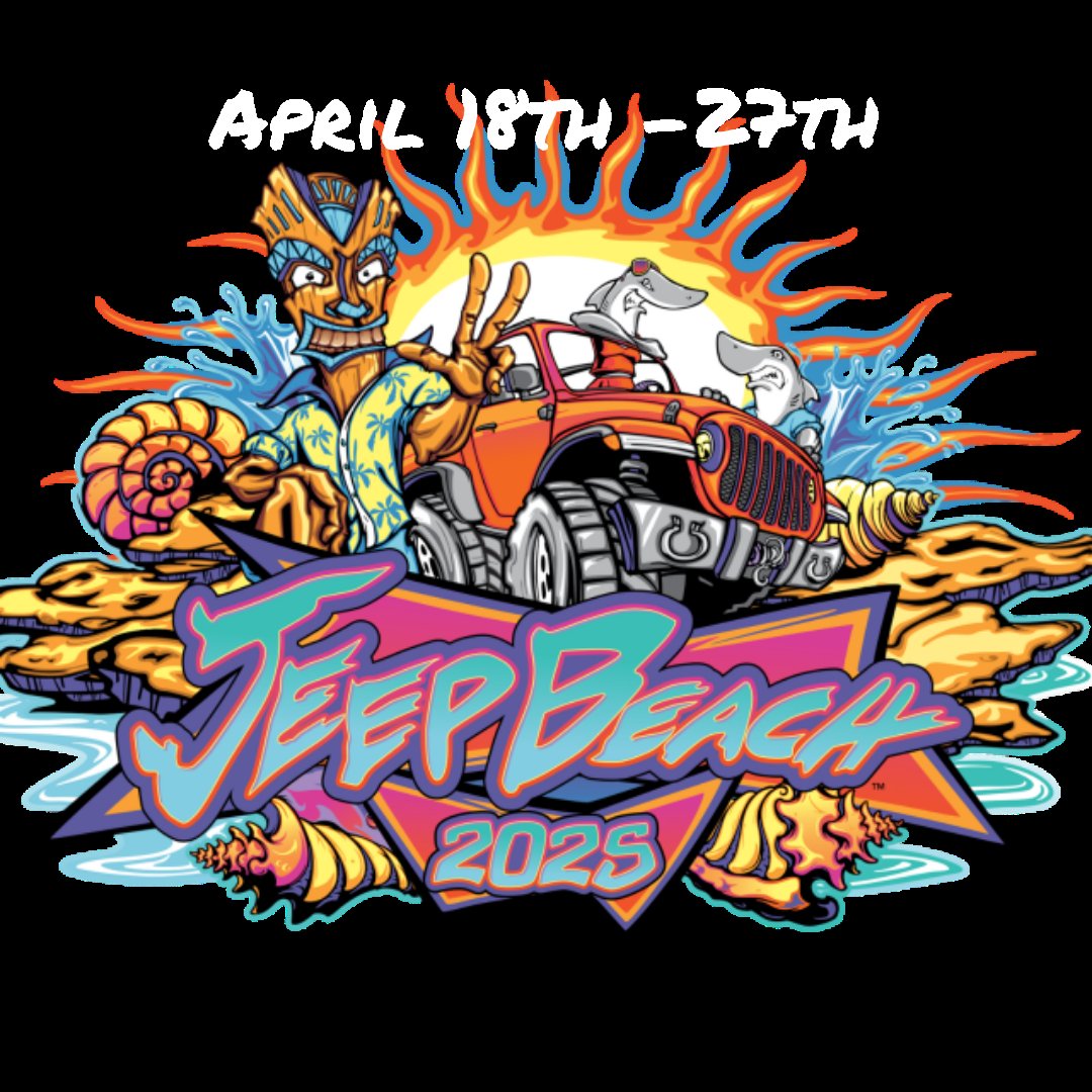 RedWolf_19's tweet photo. Anyone making the trip? 

⛱️ 📸
@DAYTONA #Easter #JeepBeach2025 #JeepEvent #JeepBeachParade
#Jeep #daytonabeach https://t.co/jp1FluSy69