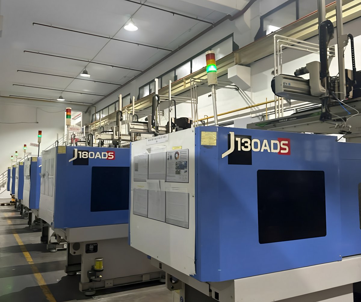 cnctechgroup's tweet photo. 🚀CNCTech Plastic: Scaling fast, built to lead!
🔹120+ injection machines (80–700 tons)
🔹 OEE up: 39% → 60%
🔹 POEE target: 93% by 2025
📦 Trusted by FDI giants, exporting to EU & US
🎯 2025: x2 revenue, Tier-1 global vendor
#manufacturing #CNCTech #Plastics https://t.co/7kzIIEszfT