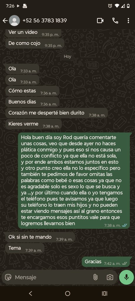 Uno nunca acaba de entender como hay gente tan ignorante verdad <a href="/luiian420/">La Mama</a>? Quieren entrar al ambiente y no se orientan de como deben dirigirse está vez si nos enojamos porque por 1diotas así esto ya no es confiable lucy no necesita palabras de afecto y encima se le explica y +