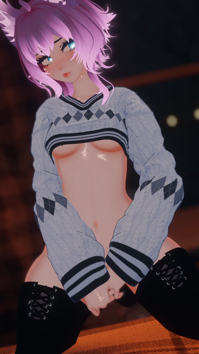 TaiyoSuvi's tweet photo. one of those bwah~ type days 

@ctrlnyaa #VRChat https://t.co/9FragaOk8G