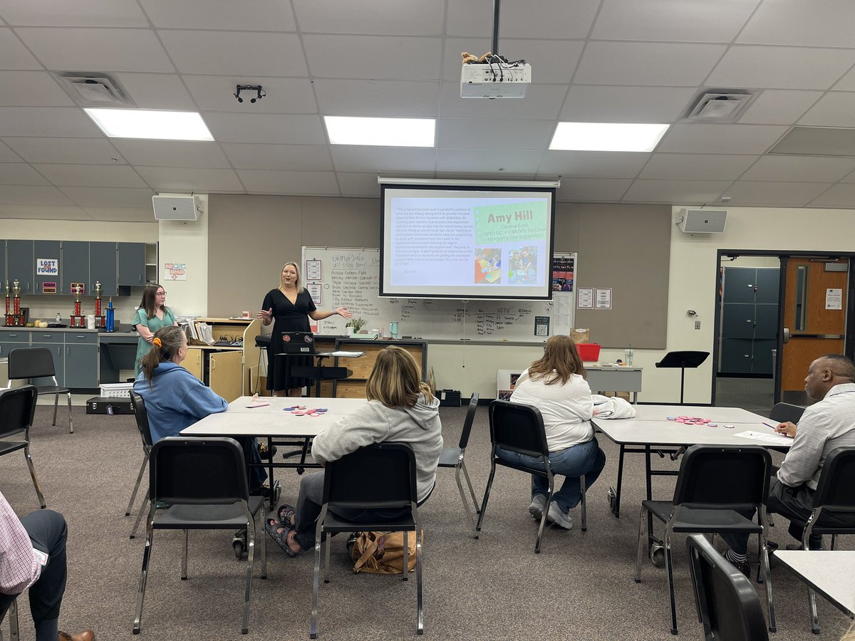 Thanks <a href="/olatheschools/">Olathe Public Schools</a> for allowing us to present about FEA Temporary Para Pilot Program! <a href="/olatheeastIPS/">Olathe East IPS</a> <a href="/OlatheSchoolsHR/">Olathe Schools HR</a> <a href="/Olathe21st/">21stCenturyAcademies</a> is a WIN for everyone when FEA students can support and serve students, get paid and on the job experience and be prepared for their future!