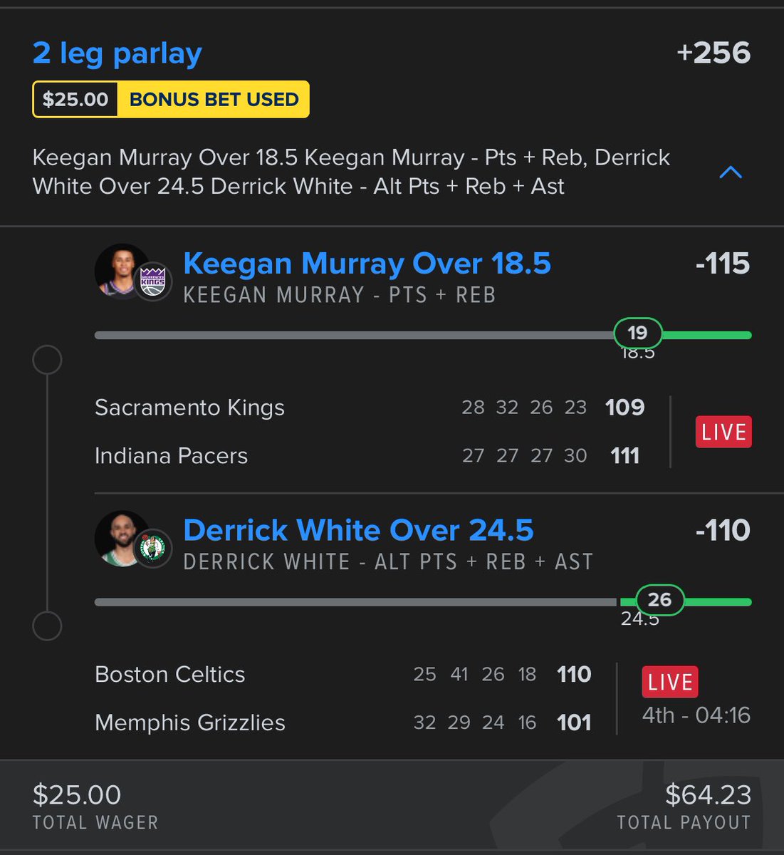 Yep ✅✅💰

#MrFadeDaPublic
#GamblingX 
#GamblingTwitter 
#GamblingCommunity