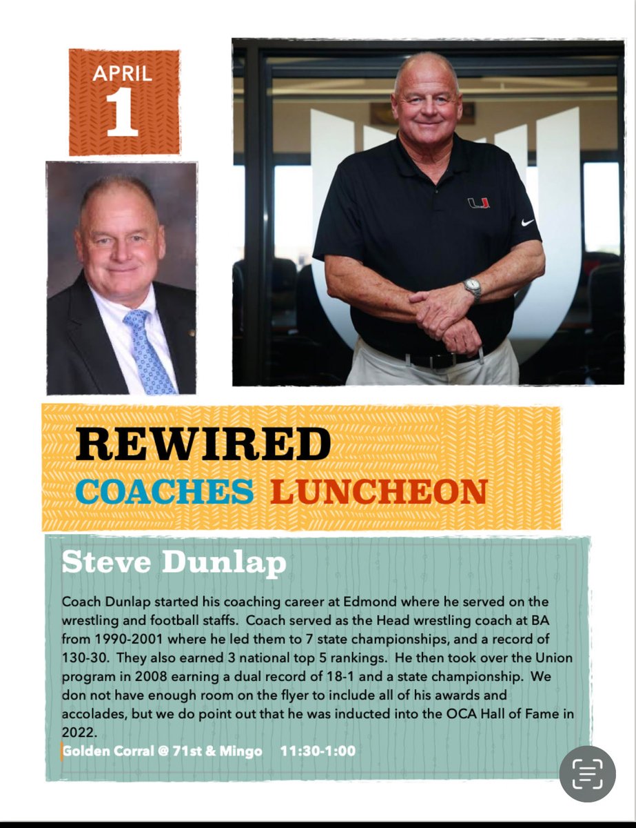 It’s that time again. Tell all your OLD coaching friends