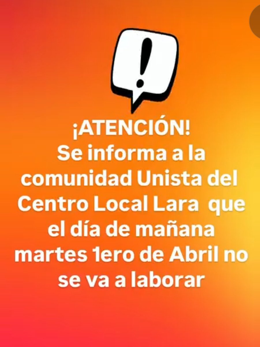 UNA | Centro Local Lara (@unalaraoficial) on Twitter photo 