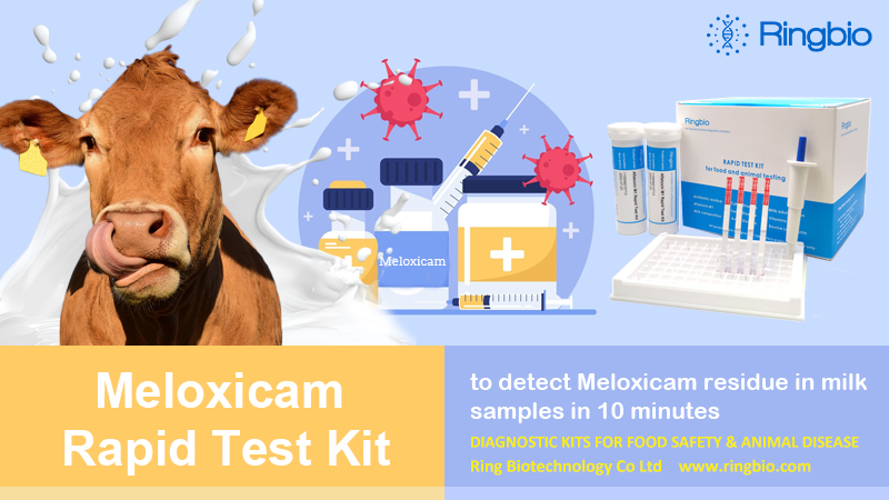Ringbiotests's tweet photo. #Ringbio’s Meloxicam #RapidTest Kit is based on lateral flow technology to detect #Meloxicam residue in #milk. It is ready to use kits for #farmers and #laboratories. The detection limit meets #EU, #China and #USA #MRLs.
Check here, https://t.co/jGUG5TzVAn
#milktest #foodsafety https://t.co/ecRGutiSRx