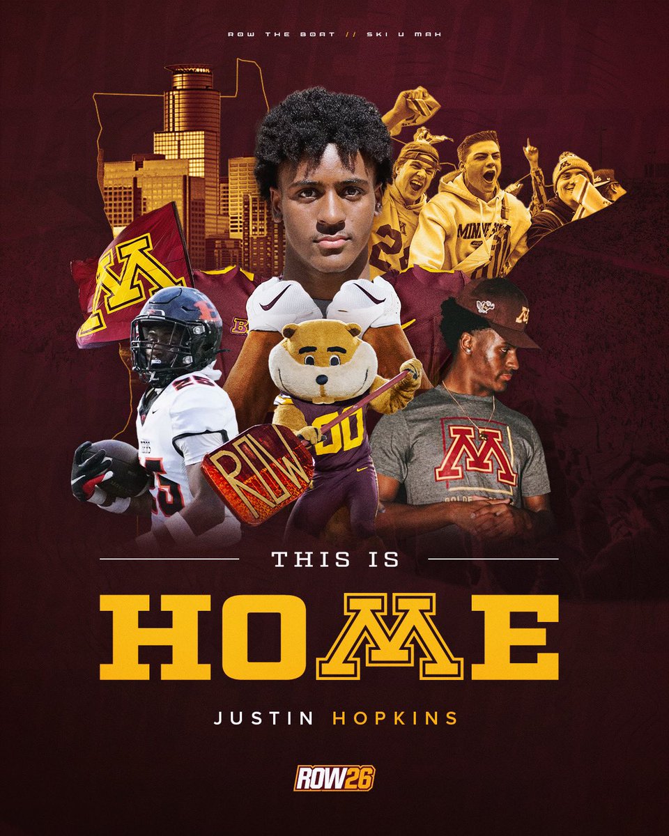 Ski-U-Mah! 🛶 #RTB #GoGophers <a href="/RTBRecruiting/">Gopher FB Recruiting</a> <a href="/Coach_Fleck/">P.J. Fleck</a> <a href="/CoachNJ_Monroe/">Nick Monroe</a> <a href="/Coach_DCollins/">Danny Collins</a> <a href="/GopherFootball/">Minnesota Football</a>