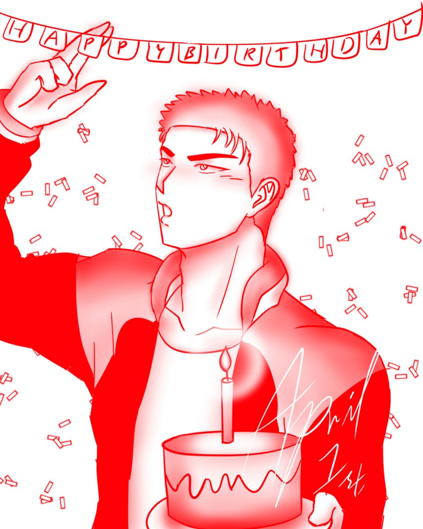 kampungslamdunk's tweet photo. SD! Cie ad yg ultah. HBD hanamichii https://t.co/fas3tulP6I