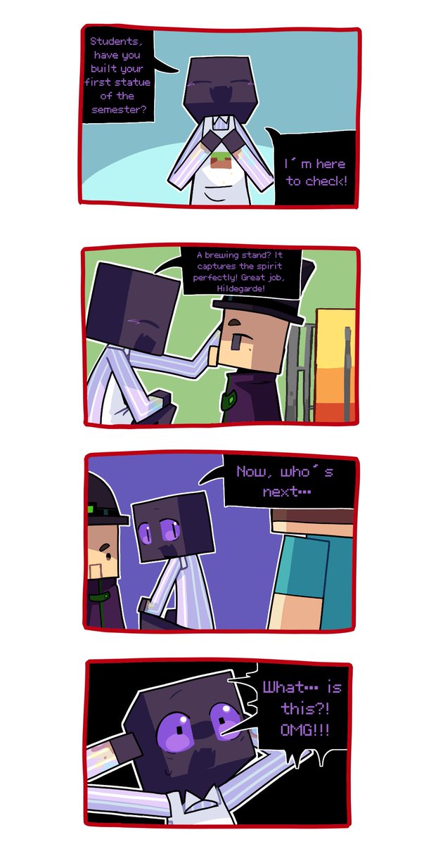 Hclip_CB3's tweet photo. Happy April Fool's Day, this is a world where the positions of teachers and students are reversed. #Minecraft #monsterschool #willcraft #willcraftanimations #MinecraftArt #willcraftmonsterschool https://t.co/i8tHMt7MGU