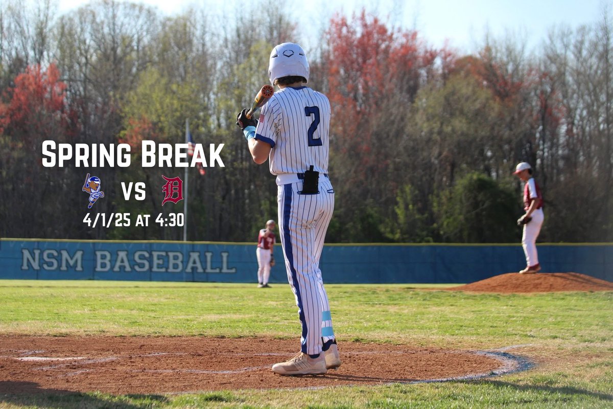 📍Tuscumbia, AL

⏰ 4/1 at 4:30

⚔️ 2A #5 NSM vs 4A #6 Deshler