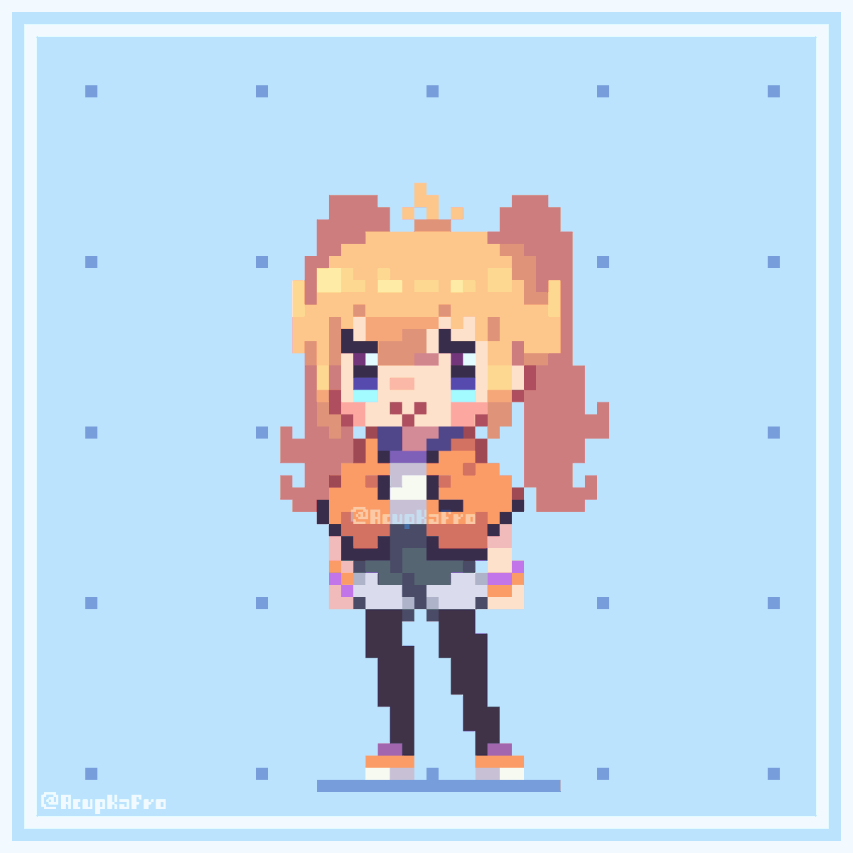 acupkafro's tweet image. smol
#pixelart #ドット絵