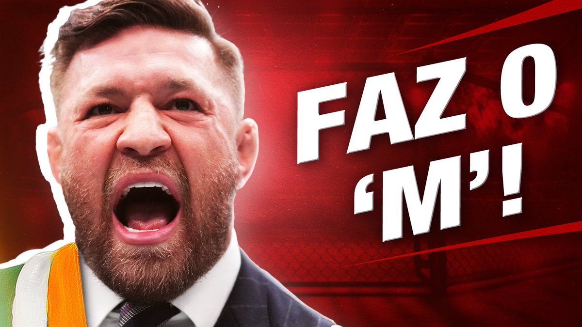 danielcoutofl's tweet image. Mr. McGregor vem aí…