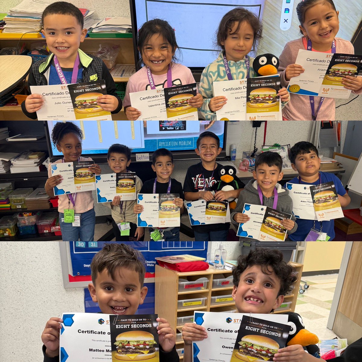 Tyler Coronado (@mrvaassen) on Twitter photo Celebrating these students for completing their ST Math journey!!!! 💯 % completion!!! Enjoy your Whataburger Pandas!!! 🐼🐼🍔🍟 <a href="/SibrianLeticia/">Leticia Sibrian</a> <a href="/STARS_902/">Tracy Mansfield</a> <a href="/Vardeman_AISD/">Vardeman_ AISD</a> Celebrating these students for completing their ST Math journey!!!! 💯 % completion!!! Enjoy your Whataburger Pandas!!! 🐼🐼🍔🍟 <a href="/SibrianLeticia/">Leticia Sibrian</a> <a href="/STARS_902/">Tracy Mansfield</a> <a href="/Vardeman_AISD/">Vardeman_ AISD</a>