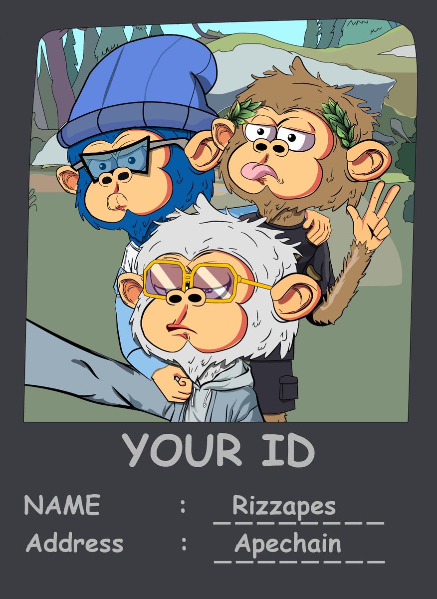 We have partner with rizzapes
Unleash your inner ape with Rizz Ape
<a href="/rizzapes/">rizzapes</a> are focused on building a community where everyone can be familiar and show their Rizz with ape

7 GTD spots for holders 
20 WL Spots for delisted 

- Like &amp; Repost
- Follow <a href="/rizzapes/">rizzapes</a>
- tag 3 friends