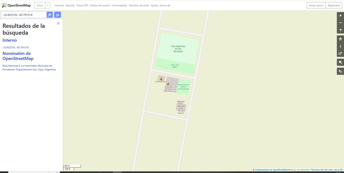 <a href="/OpenStreetMapAR/">OpenStreetMap AR</a> #SantaFe #SanBernardo y quedó bastante bien 😀