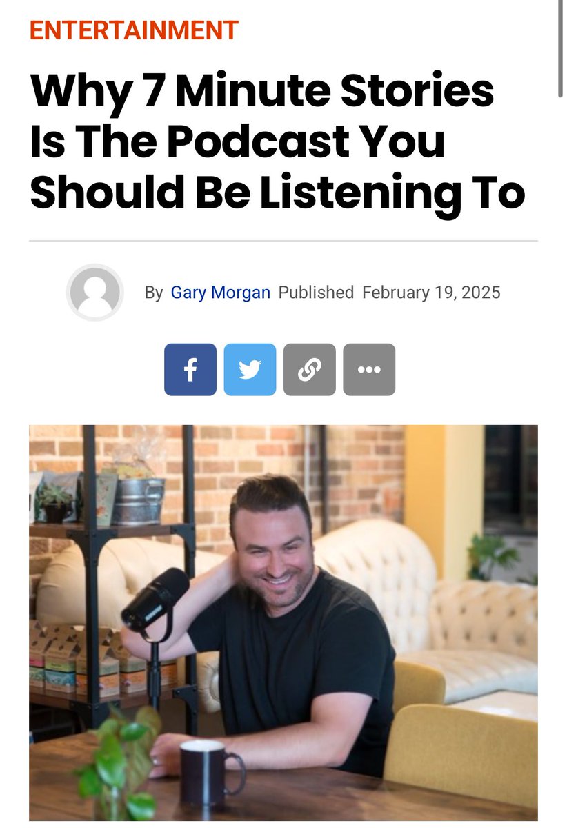 AaronCalafato's tweet image. “In a world saturated with long-form podcasts, deep-dive interviews, and multi-hour episodes, 7 Minute Stories is a refreshing outlier.”
uploading.com/why-7-minute-s…