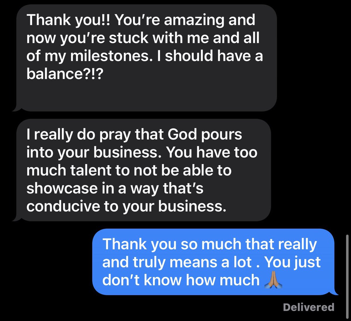 Another happy client 🥹