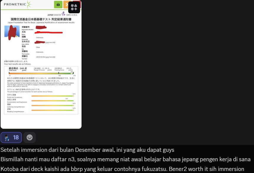 ZannsX's tweet image. Hey guys Ada yang mau belajar Bahasa Jepang Otodidak TANPA BUKU? 

Kenalin nih Metode Immersion 
#otodidak