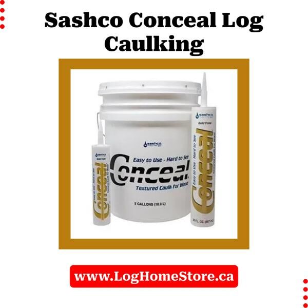 LogHomeStore1's tweet image. Conceal Textured Caulk for Wood is easy to apply and blends seamlessly with popular wood stains. Available in seven colors, its light texture mimics the natural roughness of wood, making it difficult to distinguish between the caulk and the wood!
#Sashco