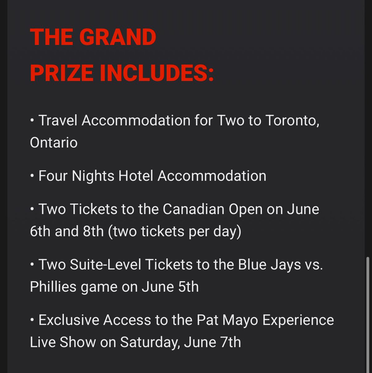 Pat Mayo (@thepme) on Twitter photo My pals at <a href="/CoolbetCanada/">Coolbet Canada 🇨🇦</a> are putting on the PME Experience around our live show in Toronto in June
If you’re in 🇨🇦 and outside Ontario you can get in the draw My pals at <a href="/CoolbetCanada/">Coolbet Canada 🇨🇦</a> are putting on the PME Experience around our live show in Toronto in June
If you’re in 🇨🇦 and outside Ontario you can get in the draw