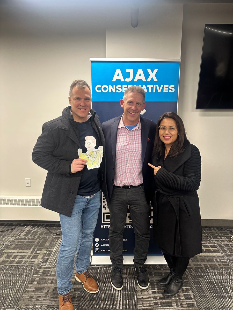 Just a few highlights from tonight’s Meet &amp; Greet!

With over 150 in attendance, it was a great chance to connect with members of our community, share a few bites, and our thoughts on what it’s going to mean to bring Ajax’s Canada First voice to Ottawa.  

Having lived in our