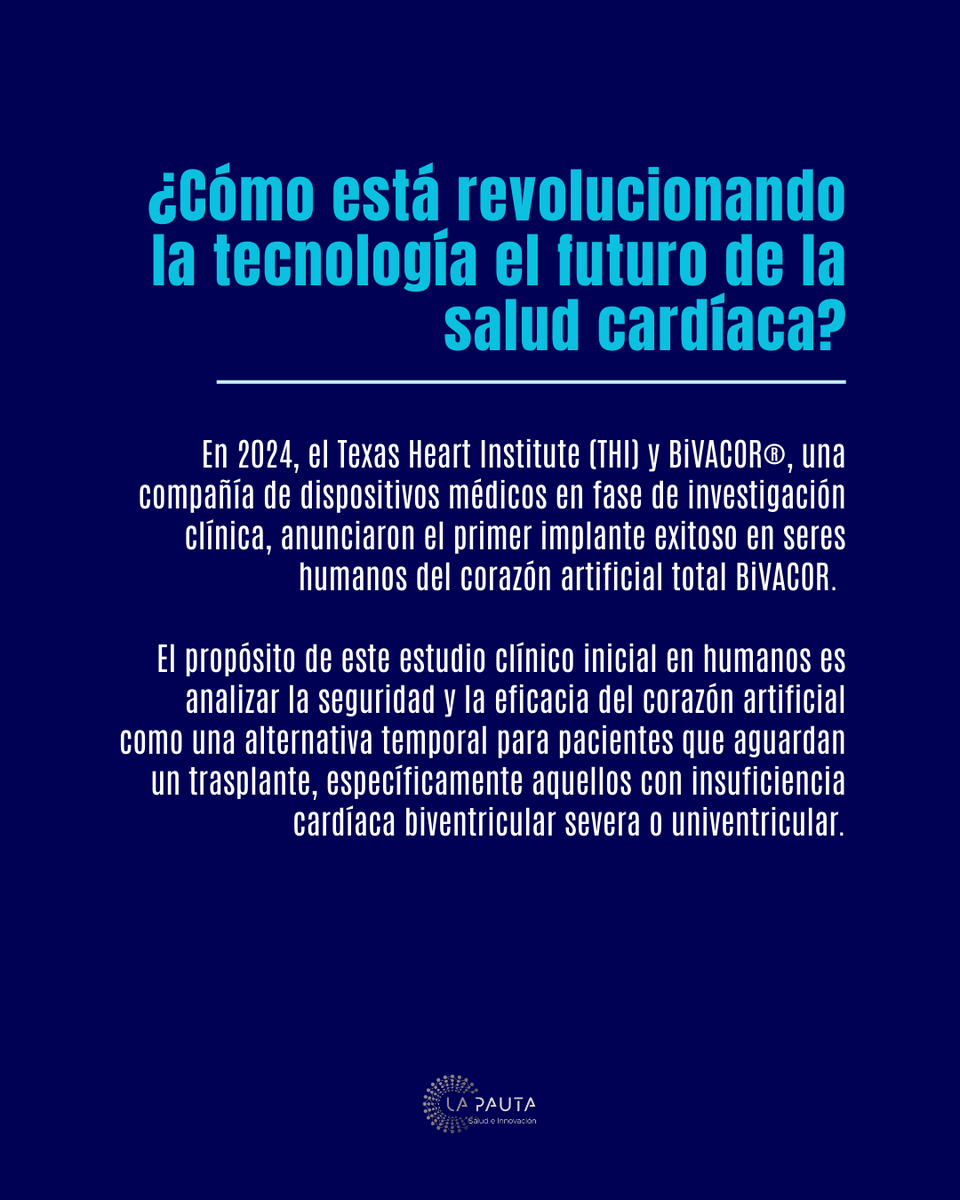 lapautainnova's tweet photo. 📌Hombre sobrevivió 100 días con un corazón artificial de titanio en un nuevo ensayo exitoso.

😮El BiVACOR prolonga la vida de pacientes en espera de un trasplante y podría convertirse en una solución permanente 🫀❤️‍🩹

👉🏼Consulta:  https://t.co/u7tLwCtRyi https://t.co/0ukiwGeFdj