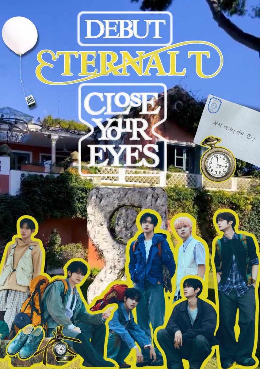 ᅠ
Dreams take flight as the seven prodigies embark on their epic journey! ✨🎶 ‘CLOSE YOUR EYES’ marks a new beginning with 1st Mini Album 𝐄𝐓𝐄𝐑𝐍𝐀𝐋Ⓣ drops 𝐀𝐩𝐫𝐢𝐥 𝟎𝟐 𝐚𝐭 𝟔𝐏𝐌 𝐊𝐒𝐓—are you ready to dive in? Hit play and step into their world! ⏳🎧 
ᅠ