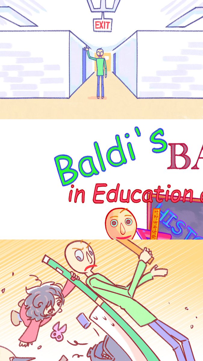 Hyangs9Notebook's tweet image. #BaldisBasics🎂

7⃣주년!