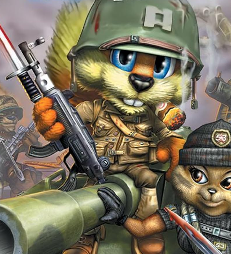 WarnerBros_Char's tweet photo. =DVD Showcase No. 1=
[Character]
Conker the Squirrel

[From]
Conker: Live &amp; Reloaded

#DVDShowcase #Conker #Rare #Microsoft https://t.co/lGATp75VK4