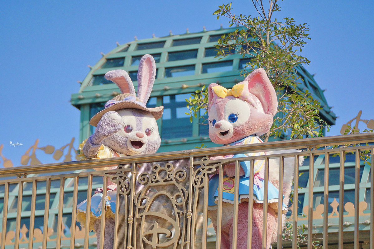 Bagel624's tweet photo. 🌷🍀

#Linabell  
#StellaLou 
#Disneyshanghai
#HappyAprilFoolsDay
#만우절 https://t.co/kfJUmjt7R6