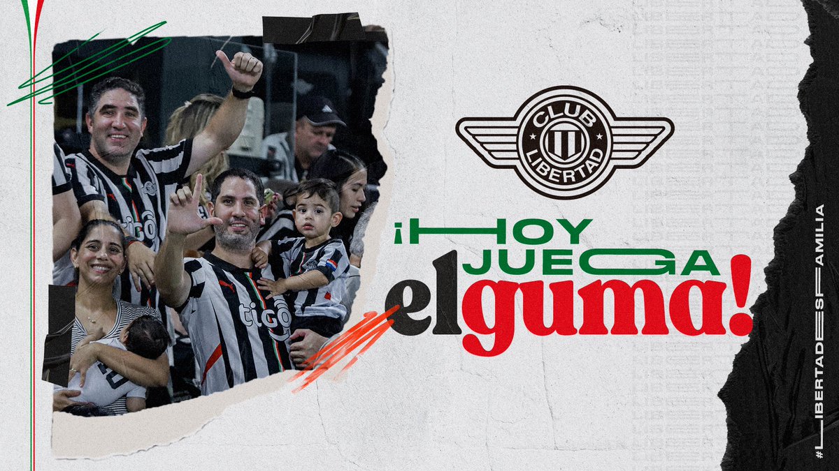 ¡JUEGA EL GUMA POR LA CONMEBOL #Libertadores! 🏆🏁

#VamosGUMA