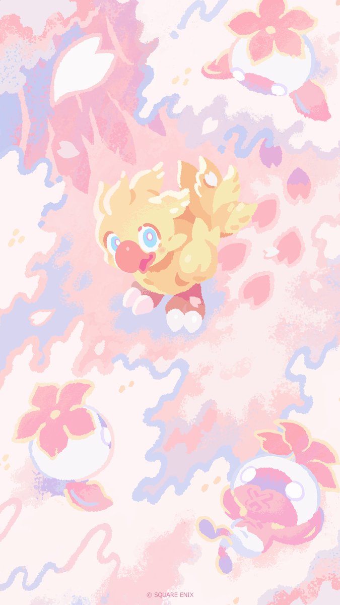 Celebrating Spring with this amazing illustration from Square Enix artist Sara Shimokobe!

Please enjoy the first of our new calendar wallpapers!