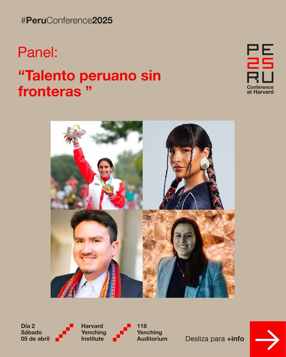 ameriqo's tweet photo. Una alegría el poder ser parte de estas conversaciones que tendremos en Harvard para reflexionar sobre el Perú. ¡Nos vemos! #PeruConference2025 https://t.co/CsTMvA4WXA
