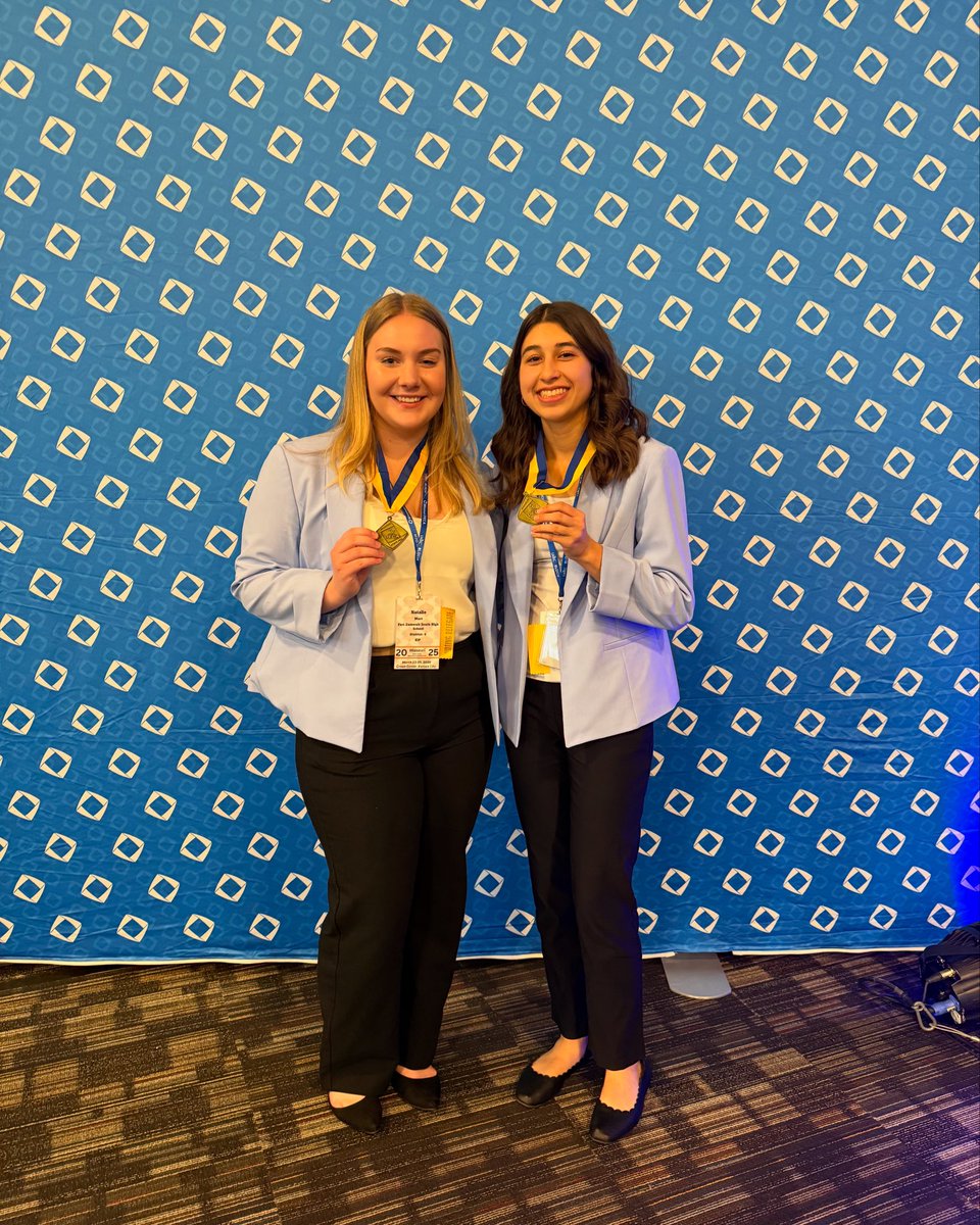 Huge congrats to Natalie Mort and Theresa Milner for placing TOP 10 for 🔷Entrepreneurship Innovation Plan🔷! We are so proud of you

<a href="/ZumSouth/">Bulldogs</a>