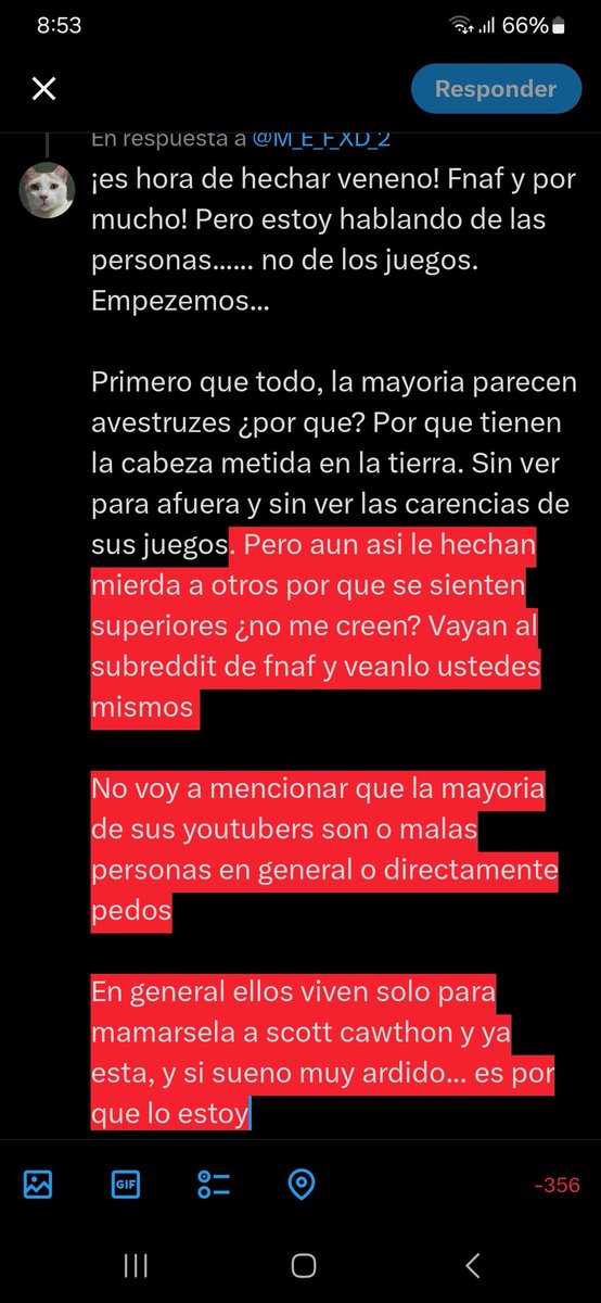 cat_mask87's tweet photo. @M_E_F_XD_2 Me siento hipocrita al decir lo de abajo ya que me gusta poppy playtime, pero es que los fans de fnaf llegan a un extremo que me asquea demasiado https://t.co/PSUTEDGTGg
