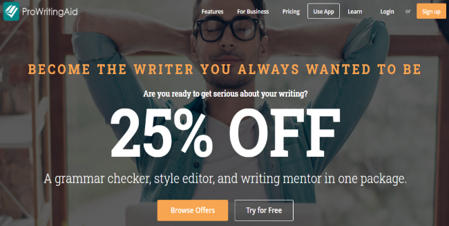 DabasBlog's tweet image. Over 2 million writers trust ProWritingAid for better, bolder, mistake-free writing! 💡
Now it’s YOUR TURN to shine! ✨
🎉 Spring Sale: 25% OFF – Limited Time!
Don’t miss this exclusive deal → vist.ly/3myqpwp
#GrammarChecker #ProWritingAidSale #WritingTools