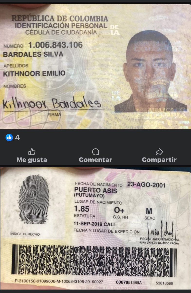 Muchachos este mk le pego a mi hermana despues de que ella no quería nada con el, alguien me puede decir que le puedo hacer teniendo el número de cédula y la fecha de expedición