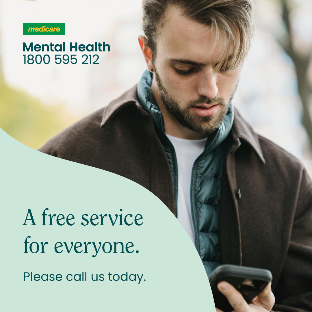 The Head to Health phone service is now called Medicare Mental Health.

Only the name has changed: services are still free and dedicated to connecting people to mental health support.

Anyone in Australia can call Medicare Mental Health on 1800 595 212 for confidential support.