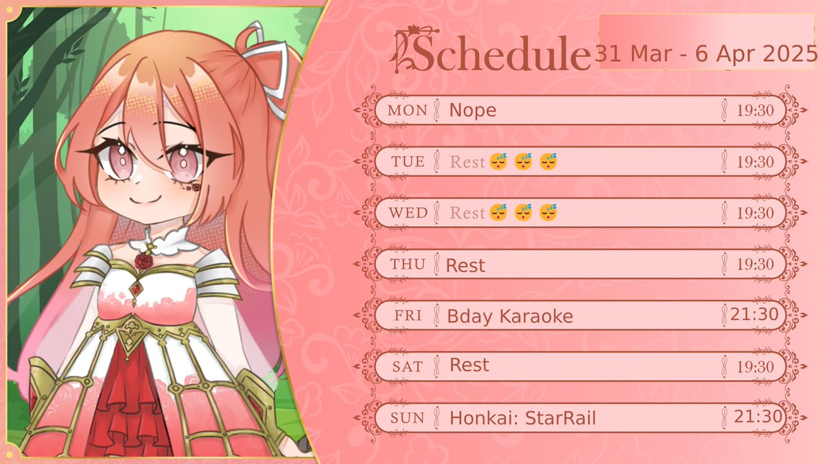 Rona Rosemarry🌷⚔ tweet media