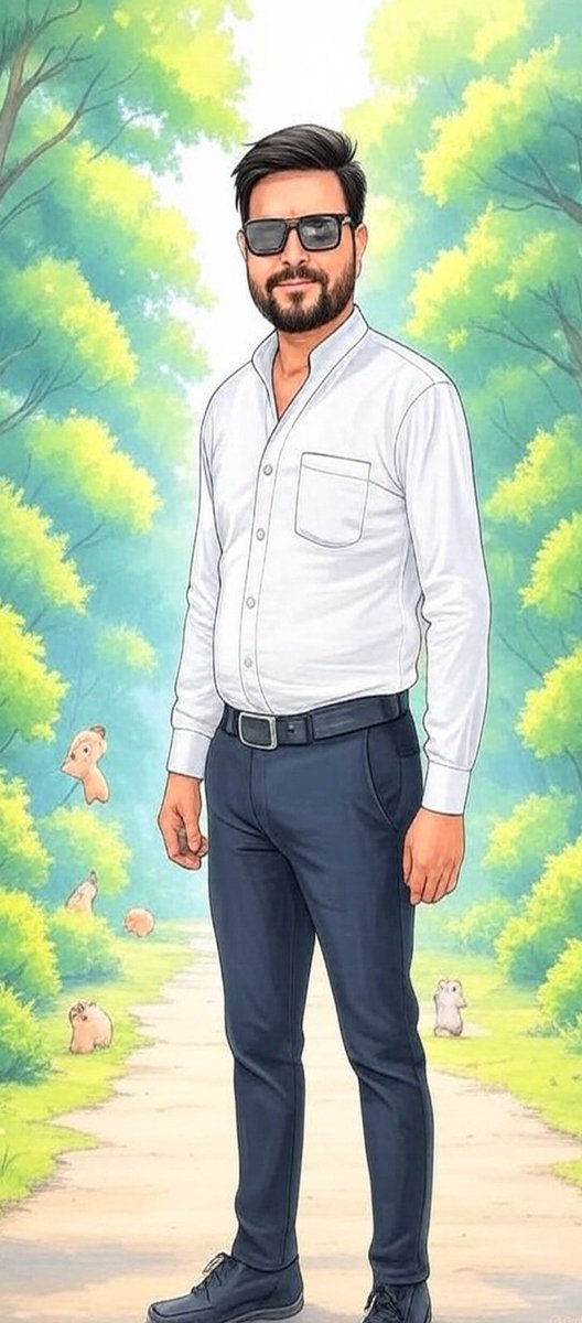ap11_51's tweet photo. हकीकत से #Ghibli तक! 
AI तकनीक की शक्ति संभावनाओं को दे रही नए रंग

अपना #Ghibli_Trend चित्र साझा कर रहा हूँ l 

#ghibli #ghiblistudio #ghibliart https://t.co/d5q6vrpGJ7