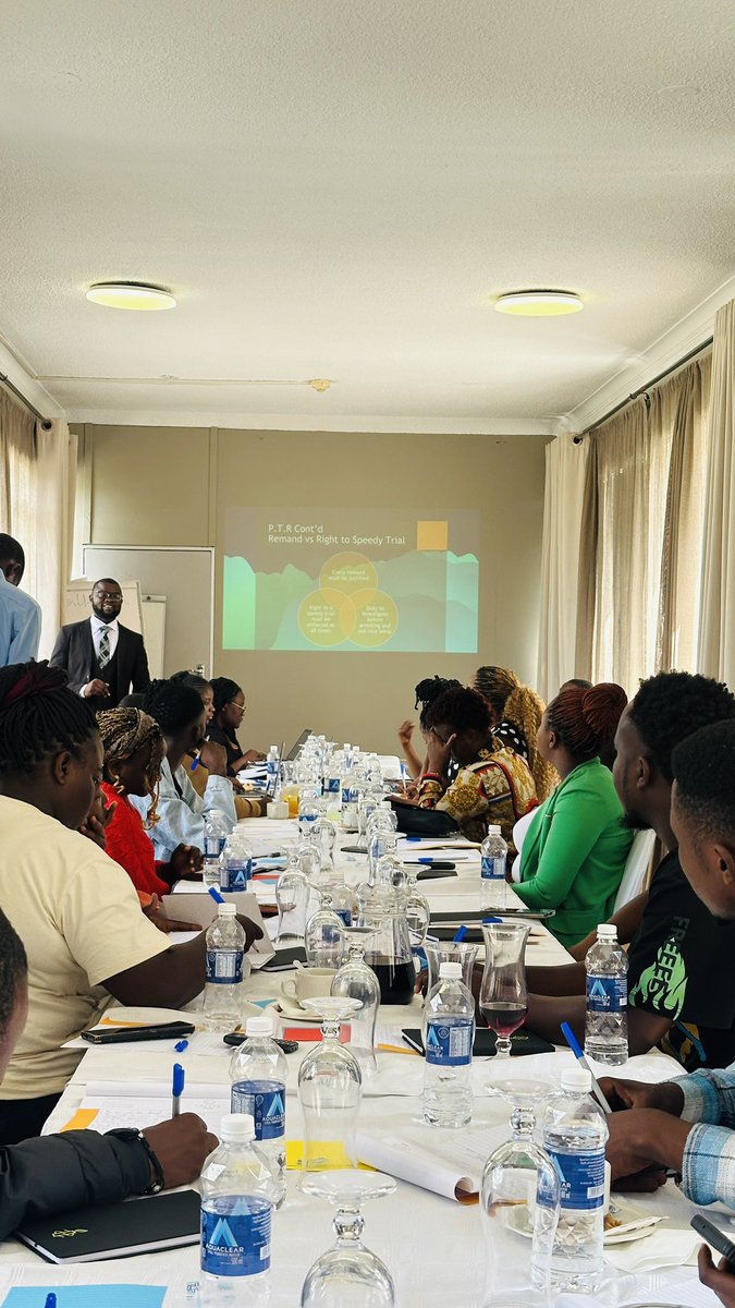 Tsunga Bamu Law International (@tsungabamulaw) on Twitter photo Legal Explainer: The Right to Fair Trial (RFT) and its Importance in Society
Our Managing Partner <a href="/bamujm/">Jeremiah Bamu</a> participated as a technical resource at a training of young lawyers and journalists on trial monitoring and observation to protect the right to fair trial organised by Legal Explainer: The Right to Fair Trial (RFT) and its Importance in Society
Our Managing Partner <a href="/bamujm/">Jeremiah Bamu</a> participated as a technical resource at a training of young lawyers and journalists on trial monitoring and observation to protect the right to fair trial organised by
