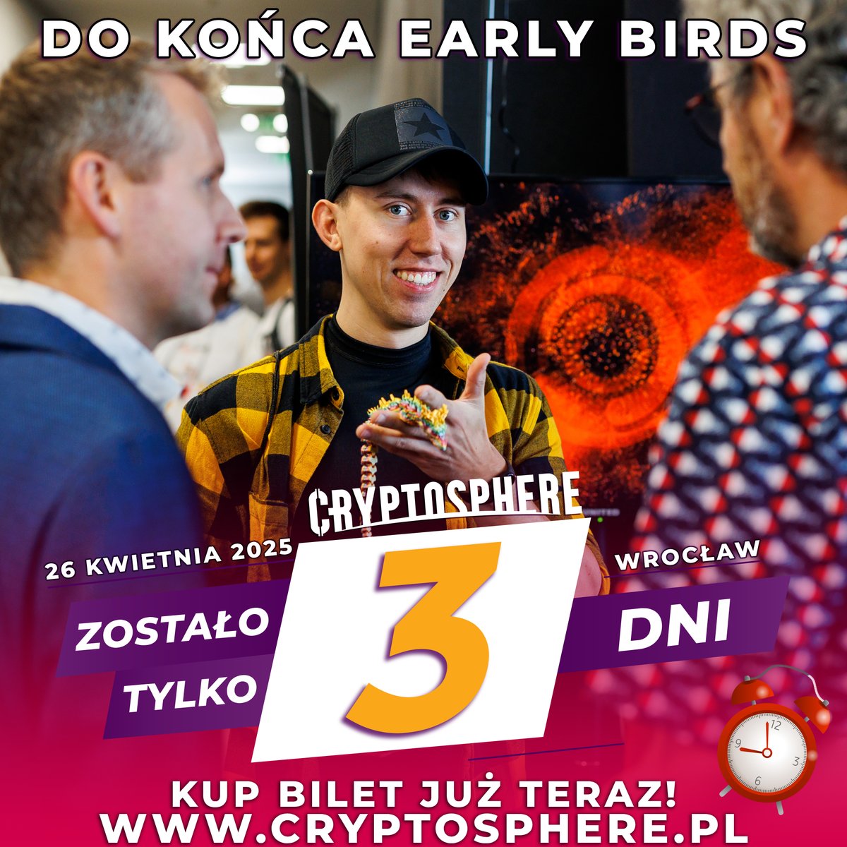 CryptoSphere (@cryptospherepl) on Twitter photo Kogo chcesz spotkać na #CryptoSphere?
To idealna okazja na networking!
Taguj ludzi, z którymi chcesz się zobaczyć! 👇
🎟 Kup bilet tutaj: cryptosphere.pl
#konferencja #Bitcoin #kryptowaluty <a href="/EKryptowalut/">Encyklopedia Kryptowalut</a> <a href="/Andrzej_BTC/">andrzej.btc</a> <a href="/rav3n_pl/">Rafał 'prostuje ₿itcoina' Kiełbus</a> Kogo chcesz spotkać na #CryptoSphere?
To idealna okazja na networking!
Taguj ludzi, z którymi chcesz się zobaczyć! 👇
🎟 Kup bilet tutaj: cryptosphere.pl
#konferencja #Bitcoin #kryptowaluty <a href="/EKryptowalut/">Encyklopedia Kryptowalut</a> <a href="/Andrzej_BTC/">andrzej.btc</a> <a href="/rav3n_pl/">Rafał 'prostuje ₿itcoina' Kiełbus</a>