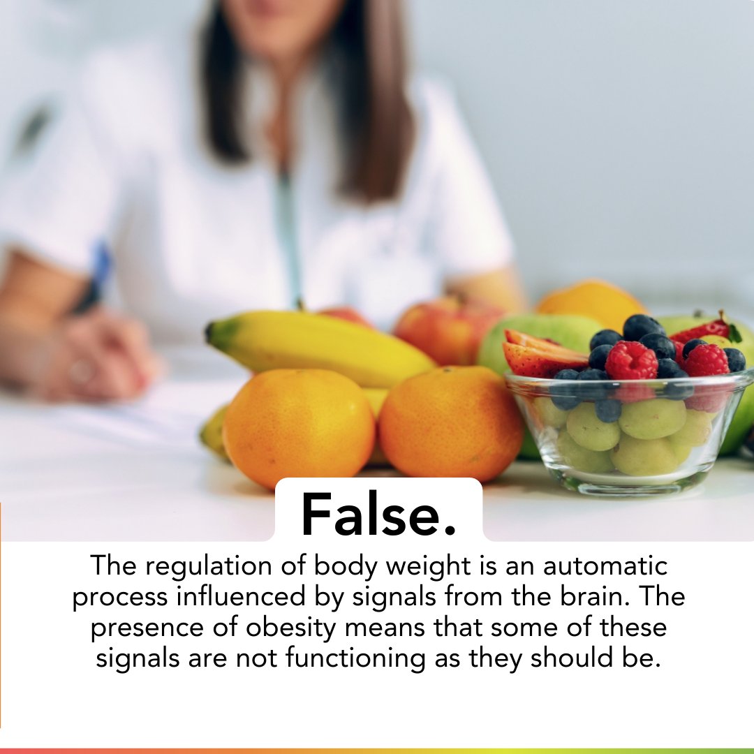 thebigtruth_eu's tweet photo. Obesity isn’t caused by overeating. Scientific research shows weight regulation is controlled by unconscious processes in the body, managed by signals from the brain.

Learn more 👉 https://t.co/fGxCPmVknF

#Obesity #ObesityTheBigTruth #Myths https://t.co/5xS7GsUb9m