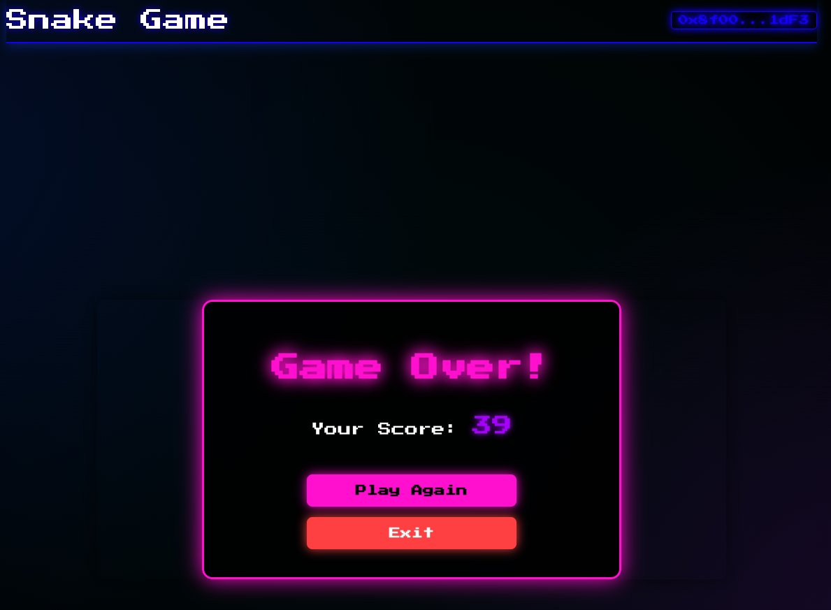 0xPaulThomas's tweet photo. Another banger from @0xHaileyy.

Remember Snake on the old school Nokia phones? Well now you can play it on Somnia!

Fun fact my first phone was a Nokia 3210. Used to play Snake for hours.

Can you beat my score (I'm bad 😄)? The snake moves really fast! https://t.co/VBhmifw83c https://t.co/sg4ipBi0NE
