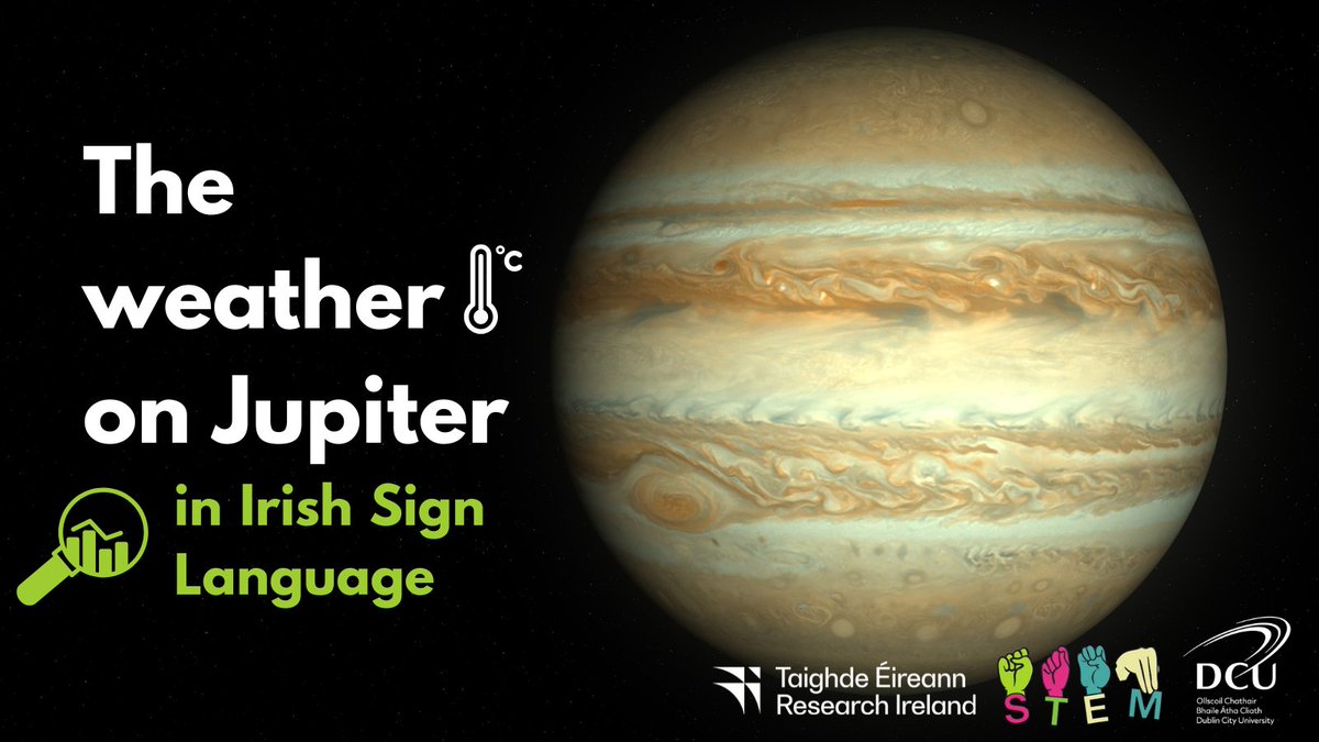 ESERO Ireland (@esero_ie) on Twitter photo Watch the Irish Sign Language STEM Glossary video on YouTube to learn more about Jupiter's weather 🪐 youtu.be/1zns_h9vjV0?si…
<a href="/Researchirel/">Research Ireland</a>
#ISLSTEM Watch the Irish Sign Language STEM Glossary video on YouTube to learn more about Jupiter's weather 🪐 youtu.be/1zns_h9vjV0?si…
<a href="/Researchirel/">Research Ireland</a>
#ISLSTEM