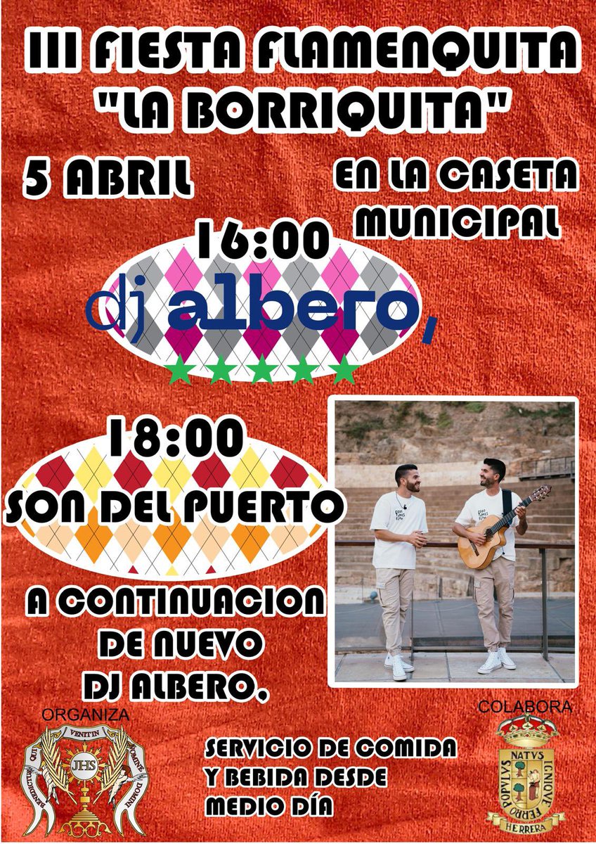 Este sábado tenemos fiesta!!